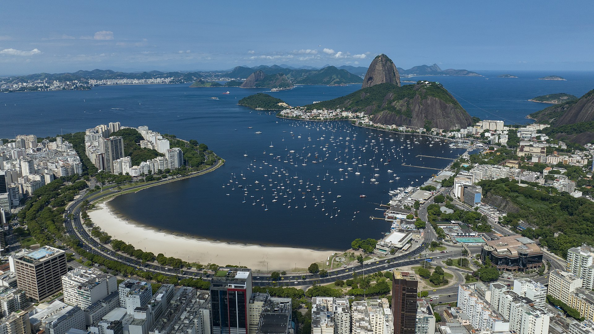 Botafogo, Rio de Janeiro at dusk