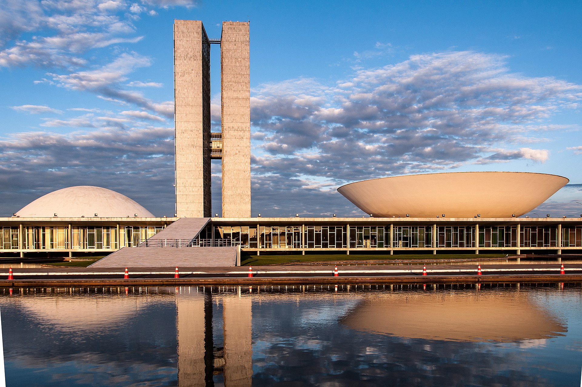 The National Congress building in Brasília, seat of Brazil's federal lawmaking