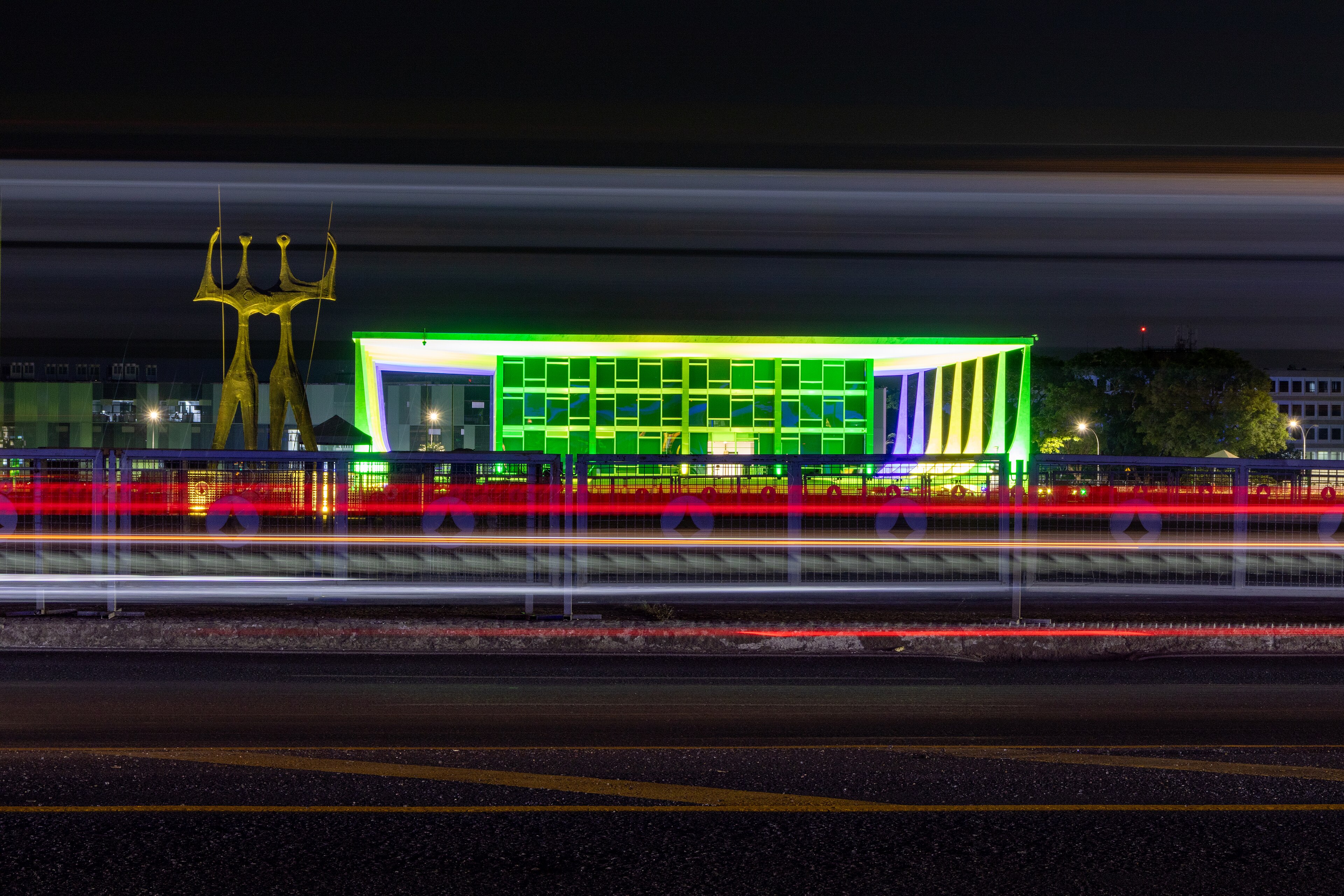 Exterior of Brazil’s superior courts in Brasília